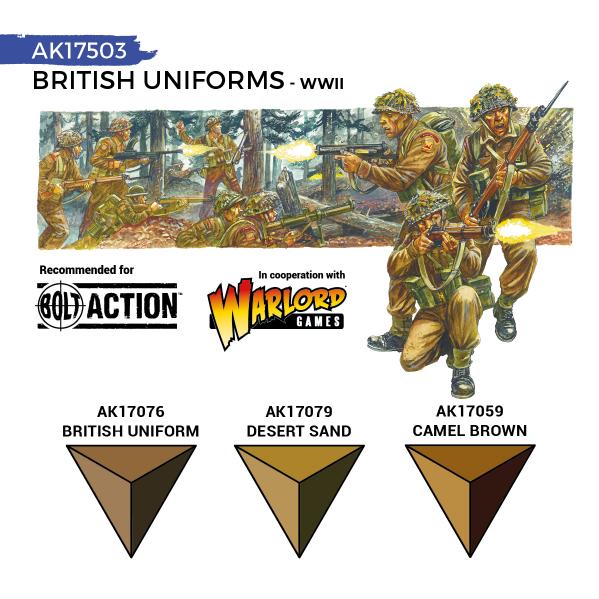 AK-Interactive: Quick Gen Acrylic Contrast Sets