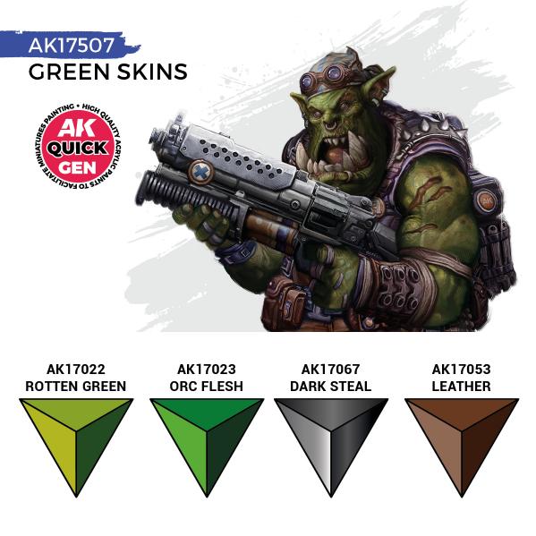 AK-Interactive: Quick Gen Acrylic Contrast Sets