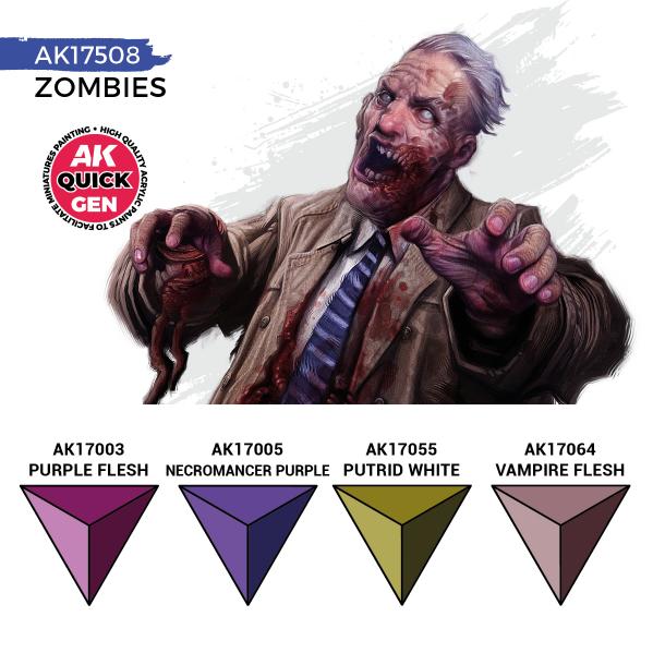 AK-Interactive: Quick Gen Acrylic Contrast Sets