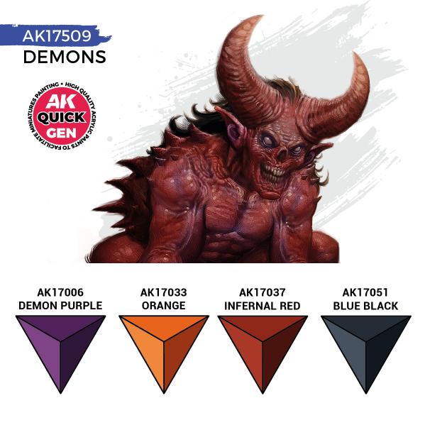 AK-Interactive: Quick Gen Acrylic Contrast Sets