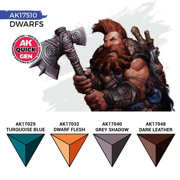 AK-Interactive: Quick Gen Acrylic Contrast Sets