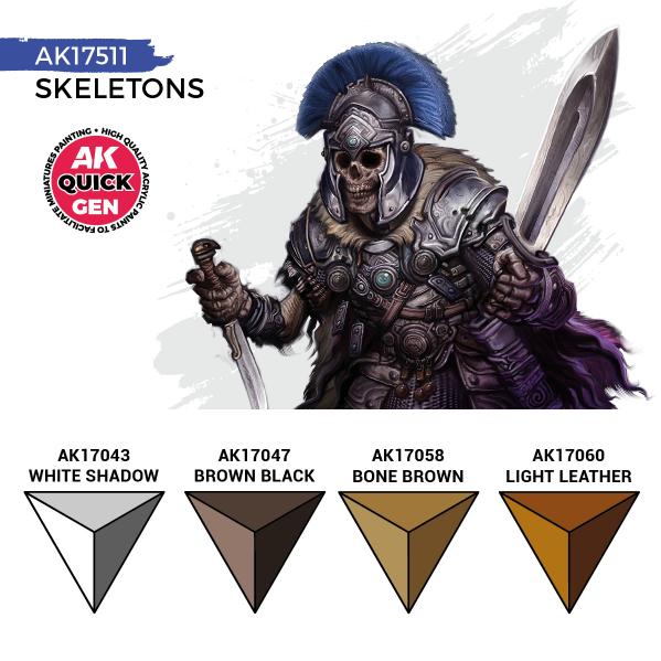 AK-Interactive: Quick Gen Acrylic Contrast Sets