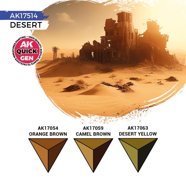 AK-Interactive: Quick Gen Acrylic Contrast Sets