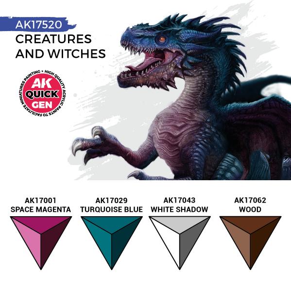 AK-Interactive: Quick Gen Acrylic Contrast Sets