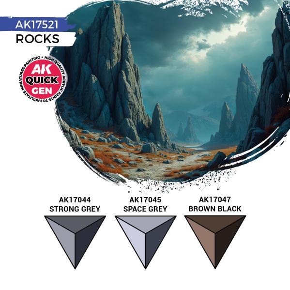 AK-Interactive: Quick Gen Acrylic Contrast Sets
