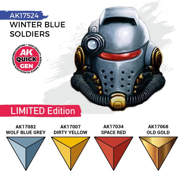AK-Interactive: Quick Gen Acrylic Contrast Sets