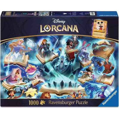 DISNEY LORCANA: GLIMMERS OF THE REALM PUZZLE: SAPPHIRE (1000PC)