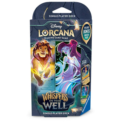 Disney Lorcana: WHISPERS IN THE WELL Starter Deck