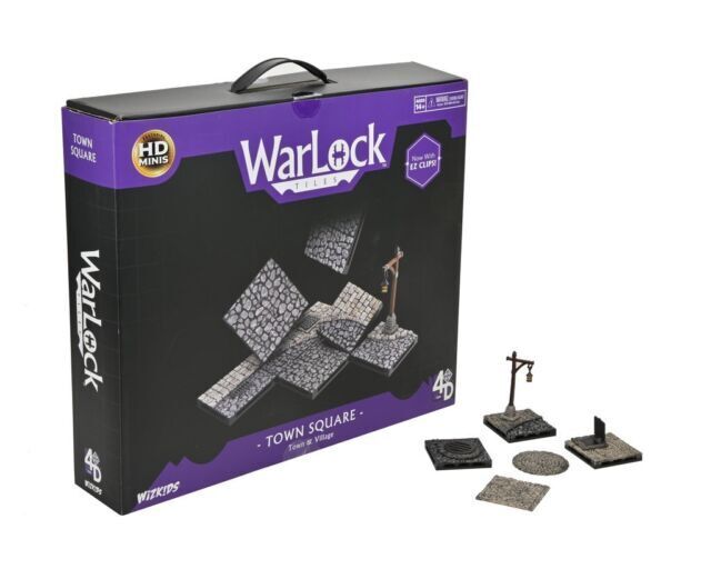 Warlock Tiles: Town Square Town & Village