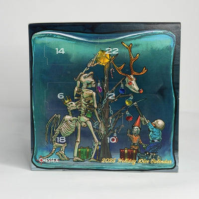 Chessex 2025 Holiday Dice Calendar