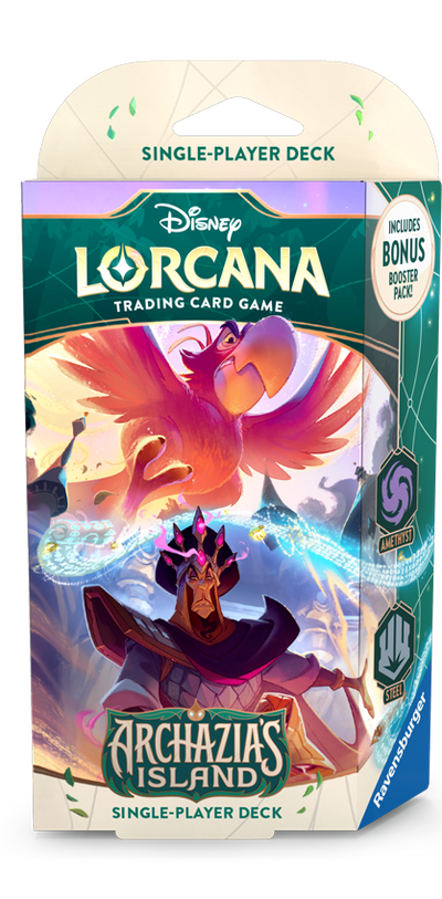 Disney Lorcana: Archazia's Island Single-Player Deck - Amethyst/Steel