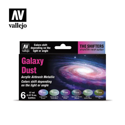 Colorshift Eccentric Colors - Galaxy Dust Set (6 x 17ml)