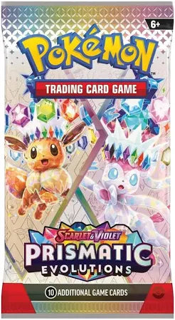 Pokémon Scarlet & Violet Prismatic Evolutions Booster Pack