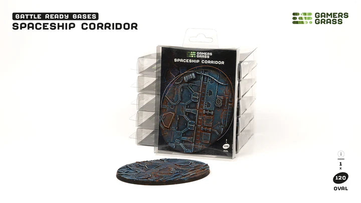 GamersGrass - Bases - Spaceship Corridor 120mm - Oval