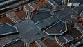 GamersGrass - Bases - Spaceship Corridor 120mm - Oval