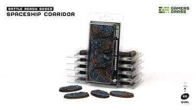 GamersGrass - Bases - Spaceship Corridor 60mm - Oval