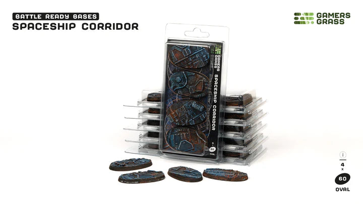 GamersGrass - Bases - Spaceship Corridor 60mm - Oval