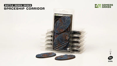 GamersGrass - Bases - Spaceship Corridor 90mm - Oval