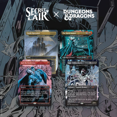 Secret Lair Drop: Secret Lair x Dungeons & Dragons: Strahd’s Descent Traditional Foil