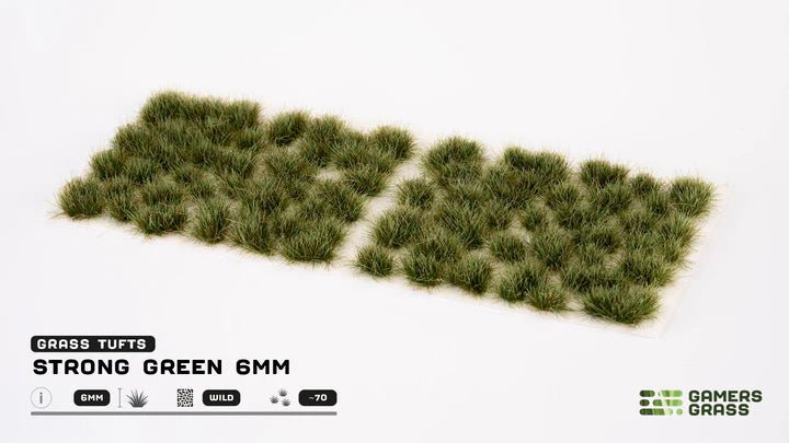 GamersGrass - Strong Green 6mm (wild)