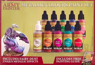 Metallic Colours Paint Set (10 PK)