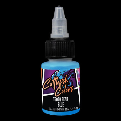 Cuttlefish Colors: Teddy Bear Blue