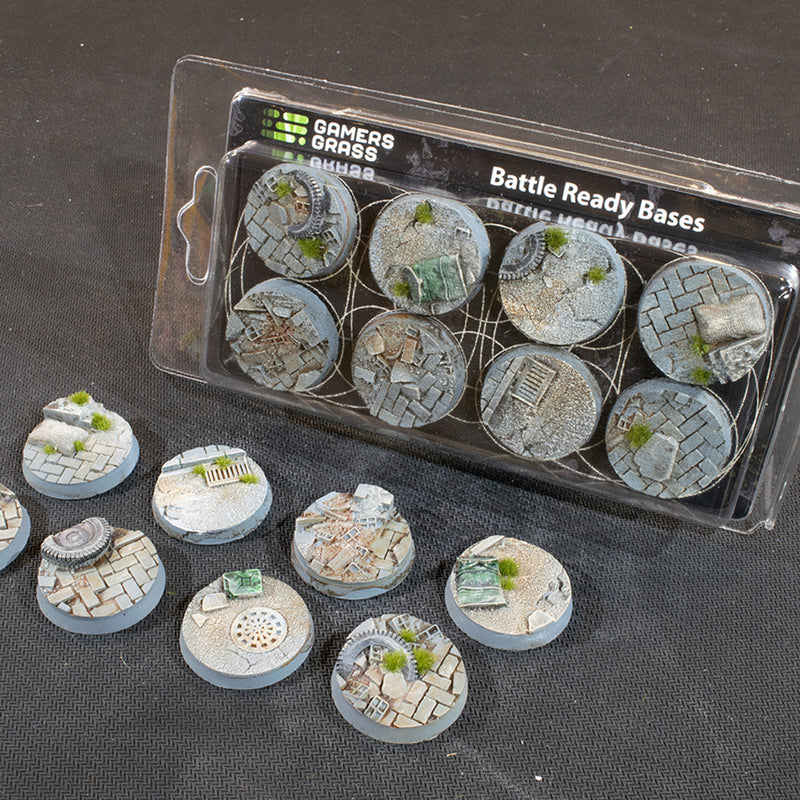 Battle Ready Bases: Urban Warfare: Round 32mm (x8)