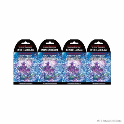 DUNGEONS AND DRAGONS: ICONS OF THE REALMS MINIATURES (SET 32): QUESTS FROM THE INFINITE STAIRCASE BOOSTER BRICK (8CT)